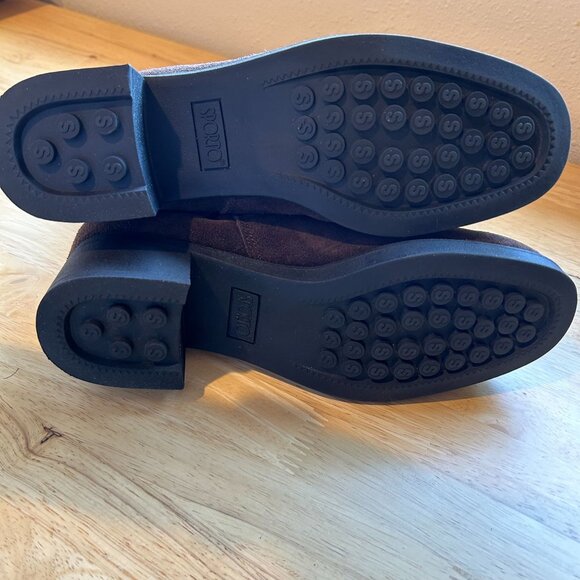 Sporto Women's Brown Suede Insulated Ankle Boots With Side Zipper Sz 9 - Picture 10 of 13